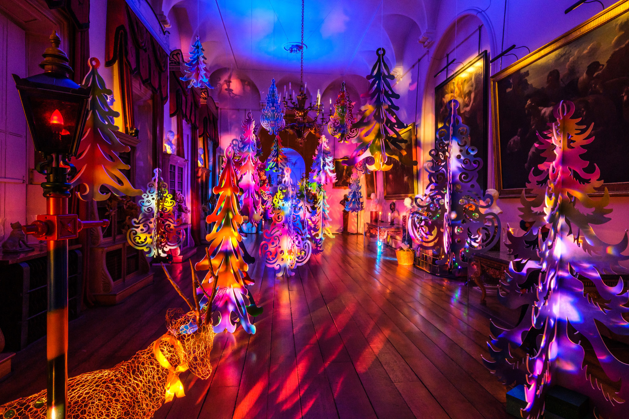 The Long Gallery. A Christmas Masquerade at Castle Howard